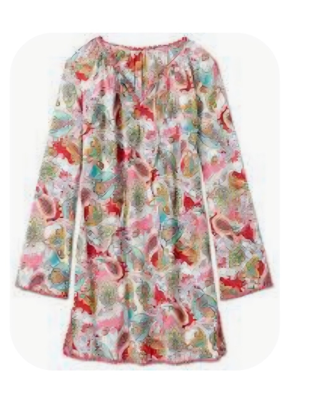 Athleta Pink Paisley Tunic Cover Up. Size M